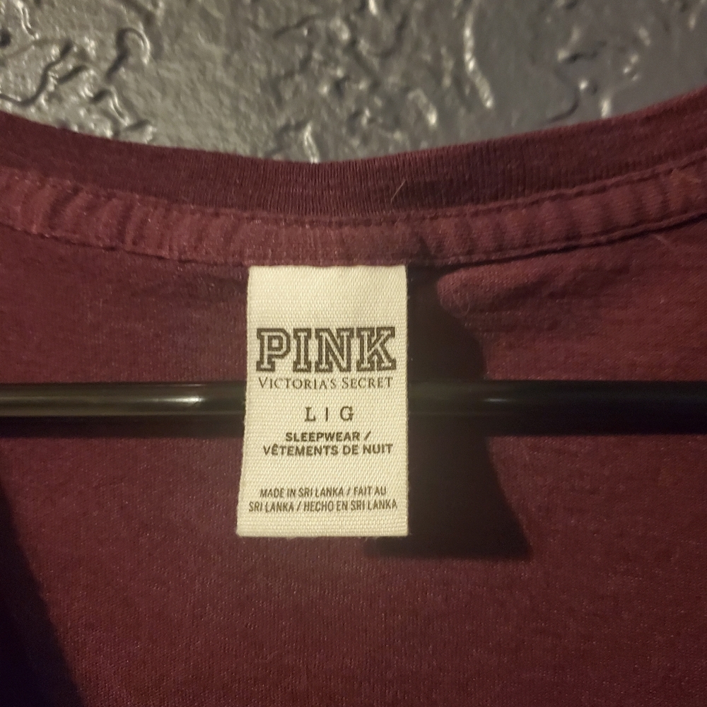 Purple v-neck tee - Picture 2 of 2